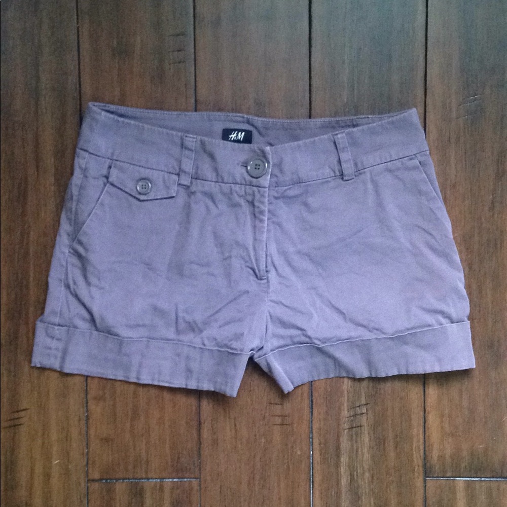 H&M Purple Shorts